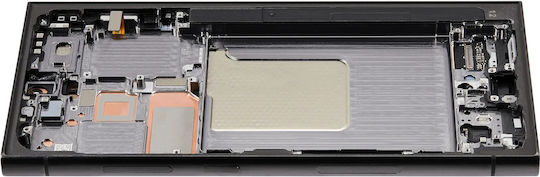 Oled Assembly Frame Samsung Galaxy S24 Ultra Us & International Version Aftermarket Pro 120hz Titanium Schwarz