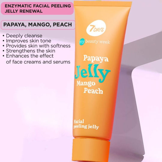 7DAYS MB Jelly Cremă pentru Peeling Față 80ml