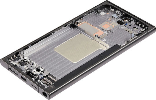 Oled Assembly Frame Samsung Galaxy S24 Ultra Us & International Version Aftermarket Pro 120hz Titanium Schwarz