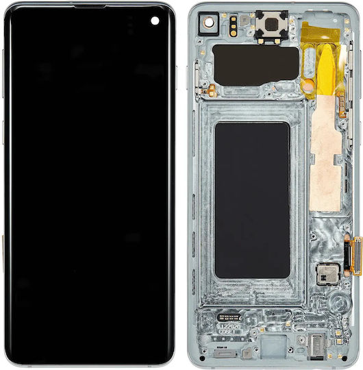 Oled Assembly Frame Samsung Galaxy S10 Aftermarket Plus Prism Green