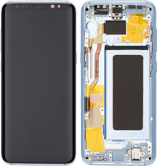 Oled Ersatzbildschirm Mit Rahmen Samsung Galaxy S8 Aftermarket Plus Korallenblau