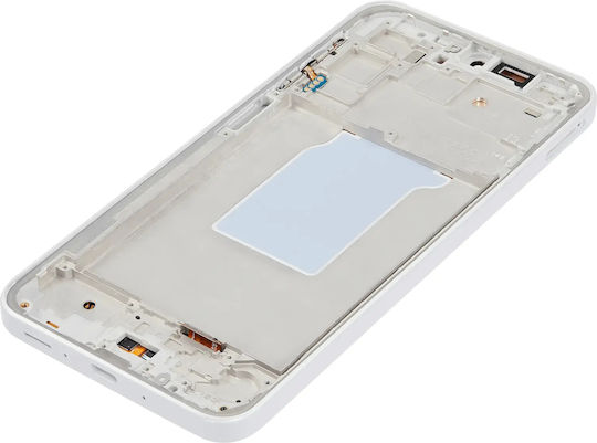 Oled Assembly Frame Compatible Samsung Galaxy A26 5g A266 2025 Service Pack White