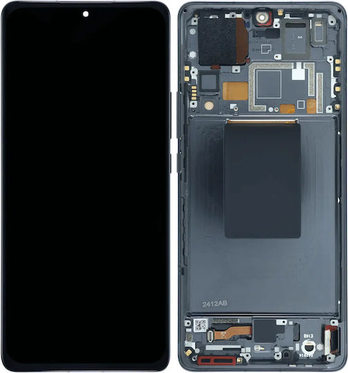 Oled Ersatzbildschirmrahmen Xiaomi 12 Pro Service Pack Grau