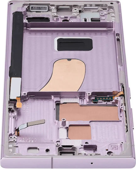OLED Асембли Рамка Samsung Galaxy S23 Ultra US & International Aftermarket Plus 120Hz Лавандов