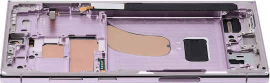 OLED Асембли Рамка Samsung Galaxy S23 Ultra US & International Aftermarket Plus 120Hz Лавандов