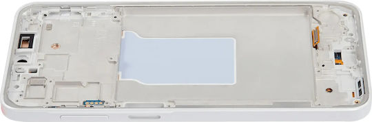 Oled Assembly Frame Compatible Samsung Galaxy A26 5g A266 2025 Service Pack White