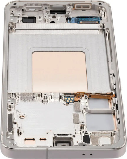 Oled Asamblare Cu Ramă Samsung Galaxy S24 5g Versiune US și Internațională Aftermarket Plus Galben Chihlimbar