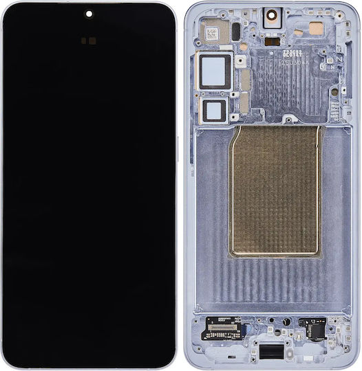 OLED модул с рамка Samsung Galaxy S25 Plus 5G US & International Version Aftermarket Plus 120Hz Леденосин