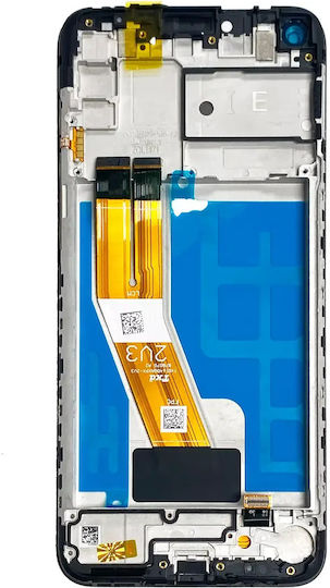 LCD Ersatzbildschirm Samsung Galaxy M11 M115 2020 Service Pack Schwarz