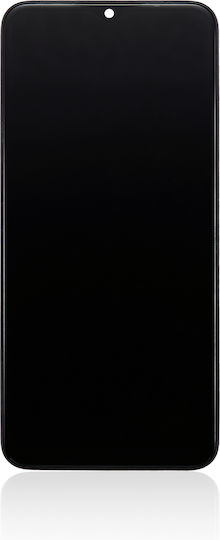 LCD Ersatzbildschirm mit Rahmen Samsung Galaxy A03 Core A032 2021 Service Pack Schwarz