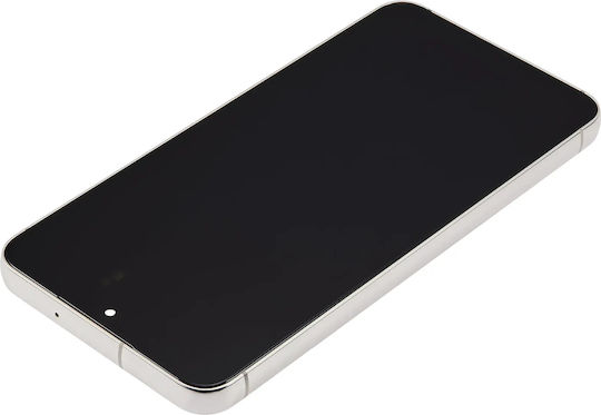 Oled Assembly Frame Samsung Galaxy S23 5g Us & International Aftermarket Plus Cream