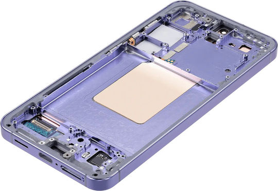 Oled Asamblare Cu Ramă Samsung Galaxy S24 5g Versiune US și Internațională Service Pack Violet Cobalt