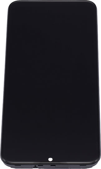 LCD Ersatzbildschirm mit Rahmen Samsung Galaxy A03 Core A032 2021 Service Pack Schwarz