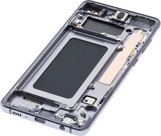 Oled Montage Rahmen Samsung Galaxy S10 Plus Service Pack Prism Keramik Schwarz