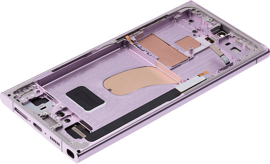 Oled Assembly Frame Samsung Galaxy S23 Ultra 5g Us & International Service Pack Lavender
