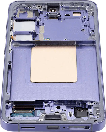 Oled Asamblare Cu Ramă Samsung Galaxy S24 5g Versiune US și Internațională Service Pack Violet Cobalt