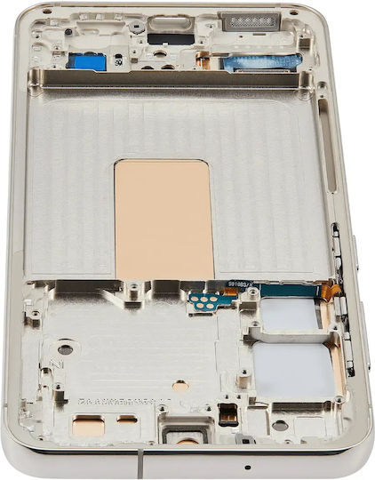 Oled Assembly Frame Samsung Galaxy S23 5g Us & International Aftermarket Plus Cream