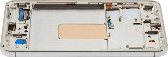 Oled Assembly Frame Samsung Galaxy S23 5g Us & International Aftermarket Plus Cream