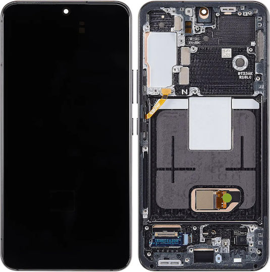 Oled Assembly Frame Samsung Galaxy S22 5g Us & International Aftermarket Plus Phantom Black