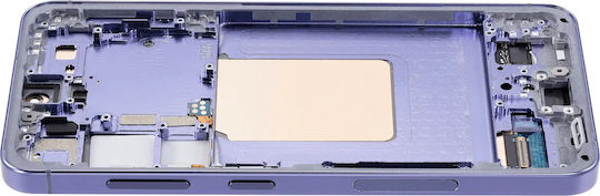 Oled Asamblare Cu Ramă Samsung Galaxy S24 5g Versiune US și Internațională Service Pack Violet Cobalt