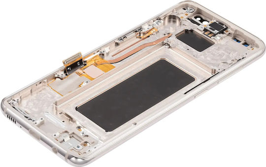 Oled Montage Rahmen Samsung Galaxy S8 Aftermarket Plus Arktisch Silber