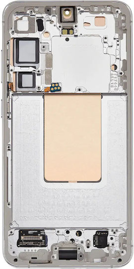 Oled Assembly Frame Samsung Galaxy S24 Plus 5g Us & International Version Service Pack Marble Grey