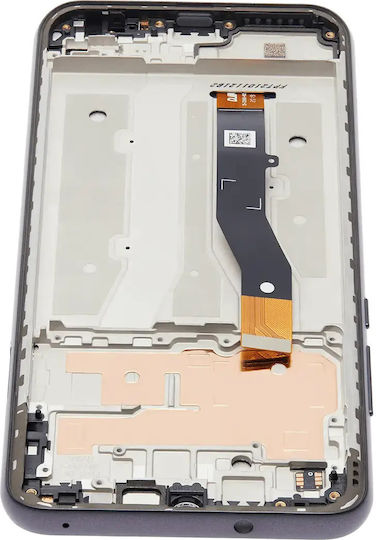 Lcd Assembly Frame Motorola Moto G Play Xt2093-7 2021 Genuine Oem Flash Gray