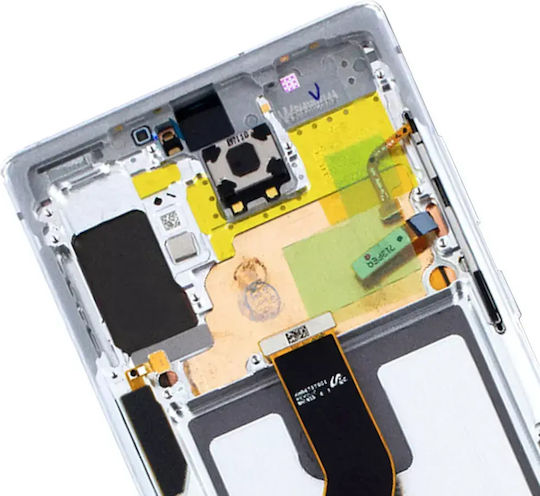 Oled Assembly Frame Samsung Galaxy Note 10 Service Pack Aura White