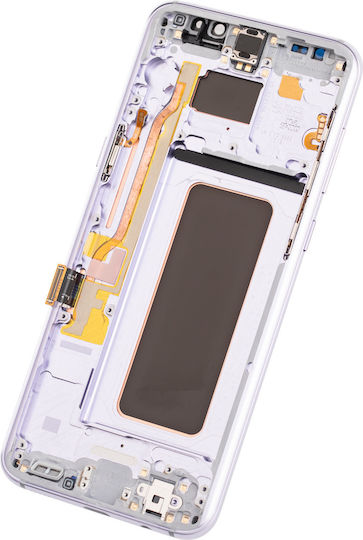 Oled Assembly Frame Samsung Galaxy S8 Plus Aftermarket Plus Orchid Gray