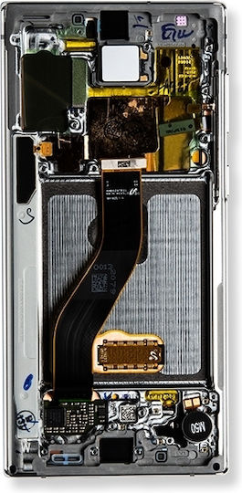 Oled Assembly Frame Samsung Galaxy Note 10 Service Pack Aura White