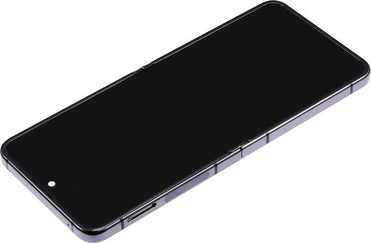 Ansamblu OLED intern cu ramă Samsung Galaxy Z Flip 5 5G US și internațional aftermarket Plus Graphite