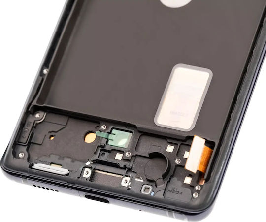 OLED Асембли Рамка Samsung Galaxy S20 FE 4G 5G Service Pack Cloud Navy