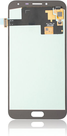 OLED Ersatzbildschirm Ohne Rahmen Samsung Galaxy J4 J400 2018 Aftermarket Plus Blau Grau
