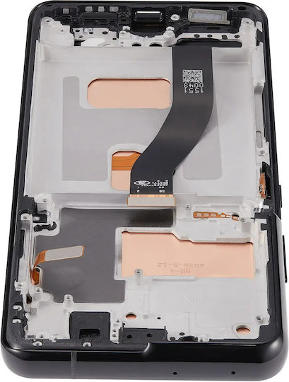 Lcd Assembly Frame Without Fingerprint Sensor Samsung Galaxy S21 Ultra Us & International Aftermarket Incell Phantom Black