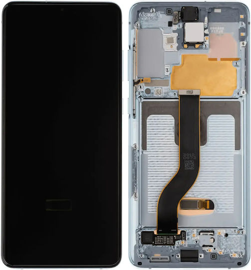 Oled Assembly Frame Samsung Galaxy S20 Plus 5g Aftermarket Plus Cloud Blue