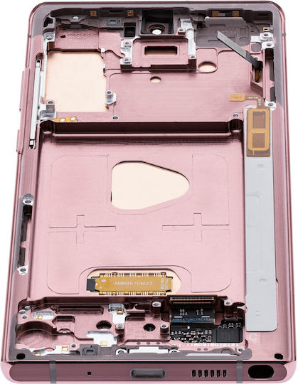 Oled Assembly Frame Samsung Galaxy Note 20 5g Aftermarket Plus Mystic Bronze