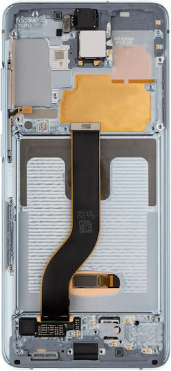 Oled Assembly Frame Samsung Galaxy S20 Plus 5g Aftermarket Plus Cloud Blue