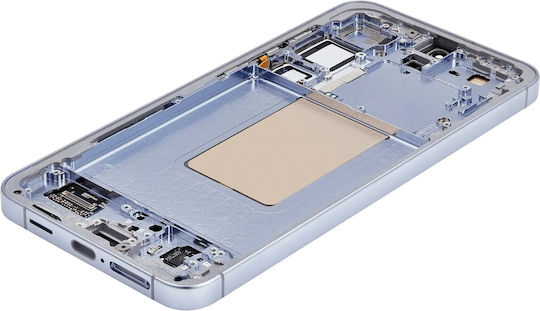 OLED Ersatzbildschirmrahmen Samsung Galaxy S24 Plus 5G US & International Version Aftermarket Plus 120Hz Saphirblau