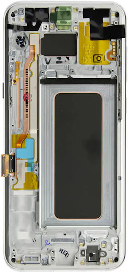 Oled Assembly Frame Samsung Galaxy S8 Plus Service Pack Arctic Silver