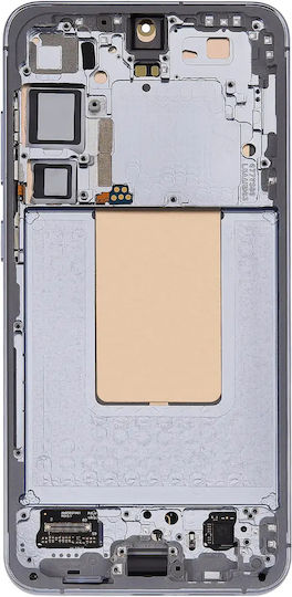 OLED Ersatzbildschirmrahmen Samsung Galaxy S24 Plus 5G US & Internationale Version Service Pack Saphirblau