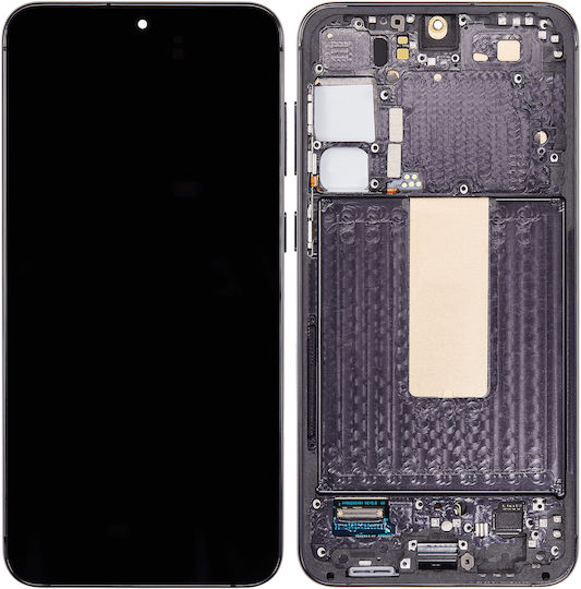 Oled Asamblare cu ramă Samsung Galaxy S23 Plus 5g Us & International Service Pack Negru Phantom