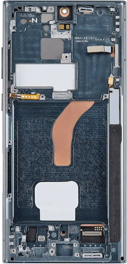 Oled Ersatzbildschirmrahmen Samsung Galaxy S22 Ultra 5G US & Internationale Version Nachmarkt Pro 120Hz Grüne