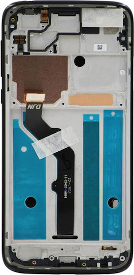 Lcd Assembly Frame Motorola Moto G7 Play Xt1952 2019 T-mobile Revvlry Genuine Oem Starry Black