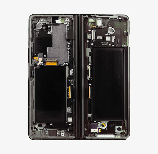 Inner Oled Assembly Frame Samsung Galaxy Z Fold 3 5g Us & International Service Pack Phantom Black