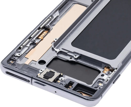Oled Assembly Frame Samsung Galaxy S10 Plus Aftermarket Plus Prism Ceramic Black
