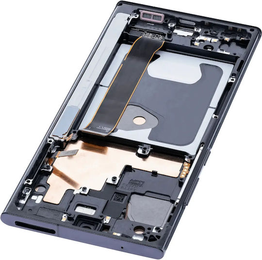 Oled Assembly Rahmen Samsung Galaxy Note 20 Ultra 5G Nachbau Plus 120Hz Mystic Schwarz