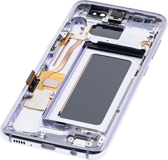 OLED модул с рамка за Samsung Galaxy S8 aftermarket Plus орхидейно сив
