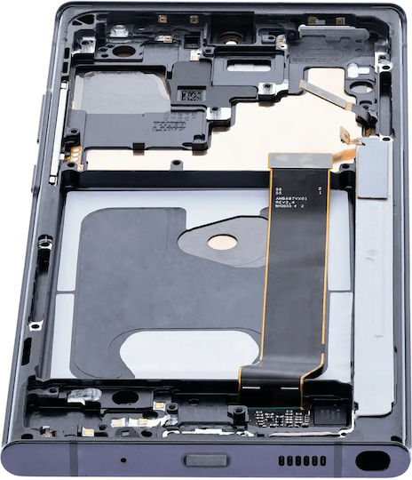 Oled Assembly Rahmen Samsung Galaxy Note 20 Ultra 5G Nachbau Plus 120Hz Mystic Schwarz