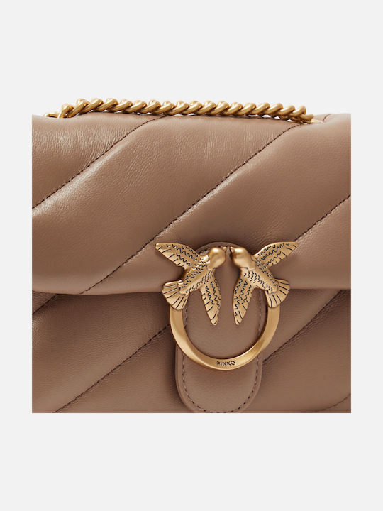 Pinko Дамска чанта от естествена кожа