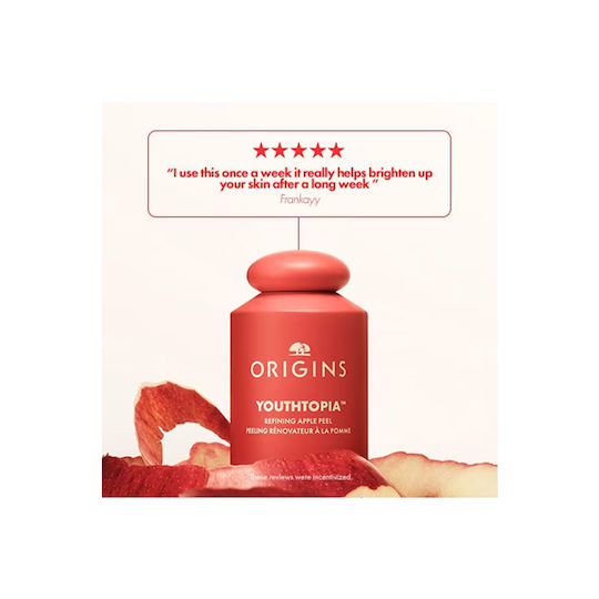 Origins Youthtopia Refining Apple Peel Cremă pentru Peeling Față 100ml